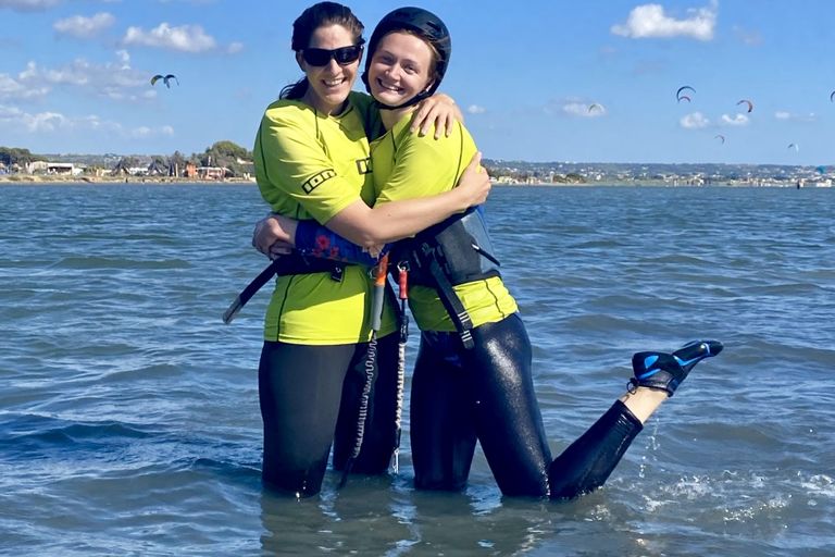 Kitesurfen lernen auf Sizilien, Italien