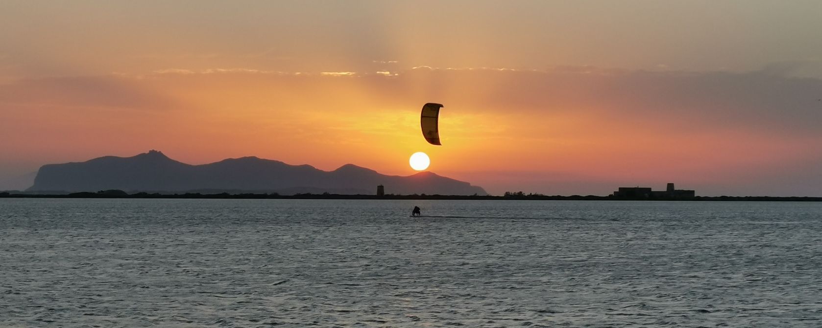 kitesurfen Lo Stagnone Sizilien